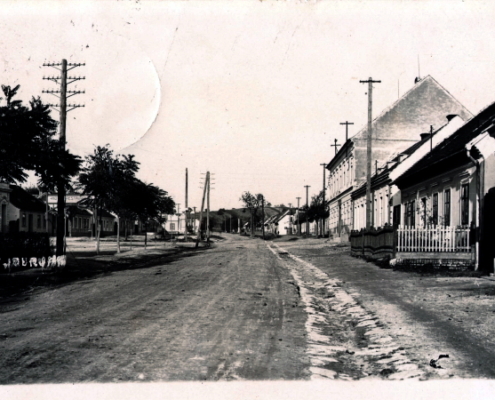 Bratelsbrunn - fotografie / pohlednice prošlá poštou, pravděpodobně rok 1940